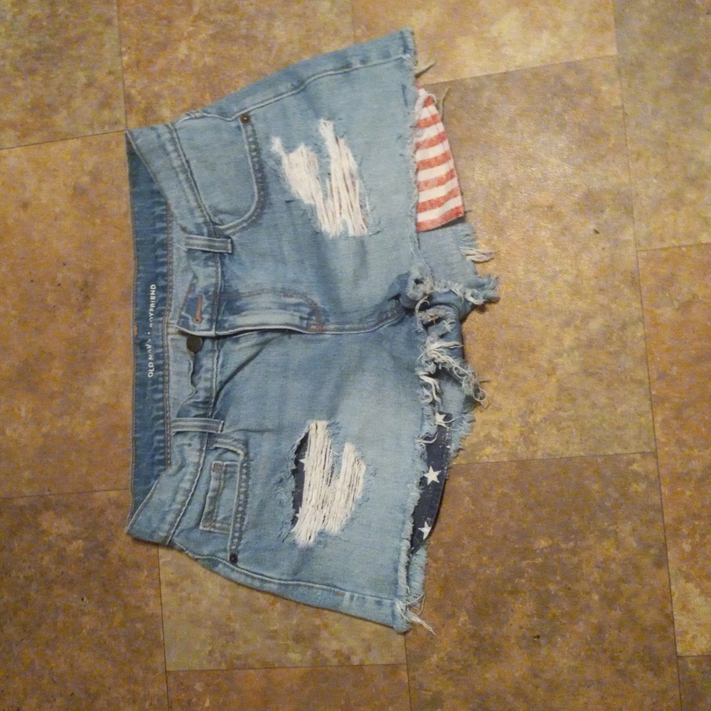 Old Navy boyfriend jean shorts